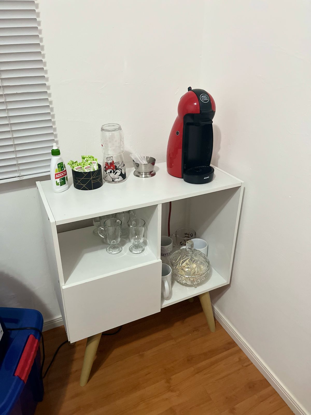 Espaço para tomar um café